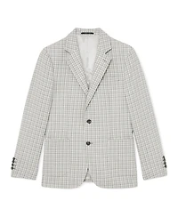 Reiss Men's Canty Tailored-Fit Houndstooth Single-Breasted Blazer