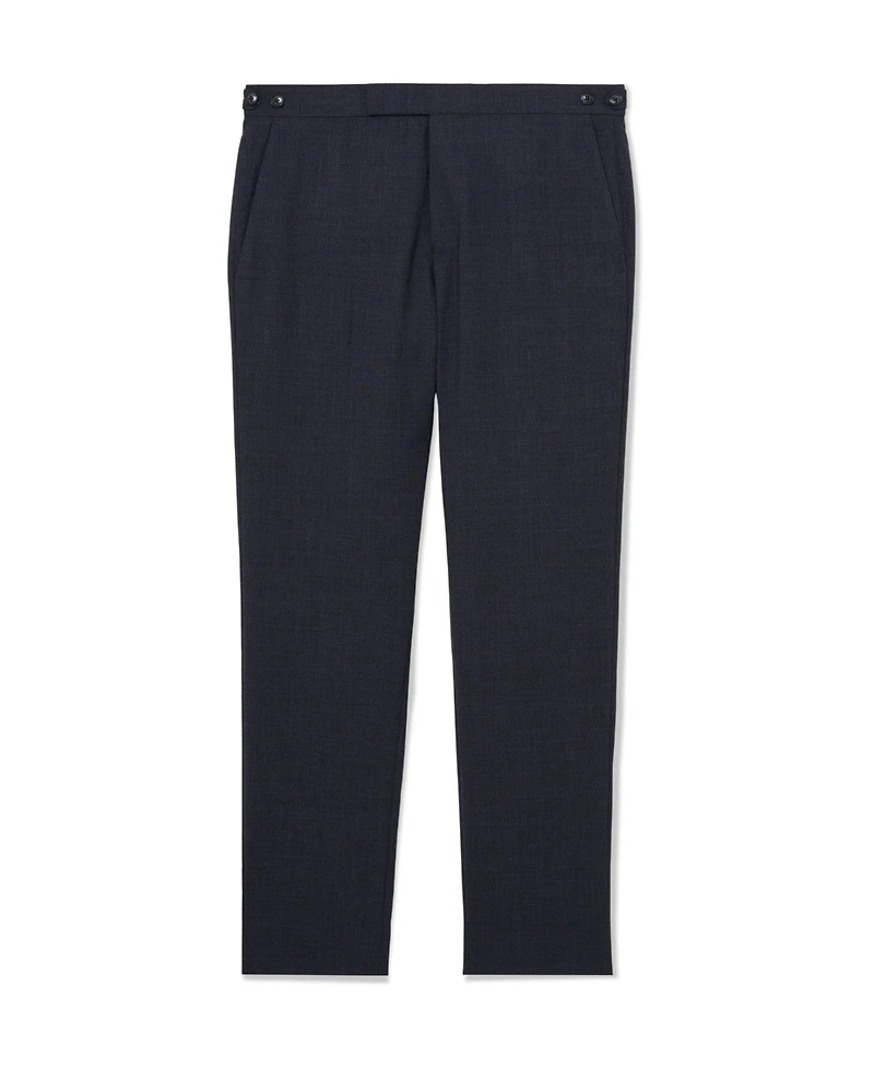 Reiss Men's Fiber Wool Textured Tailored-Fit Pants