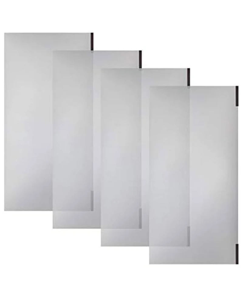 Origami Magnetic Wire Shelf Liners for R4/R5 Series Storage Racks, (Set of 4)