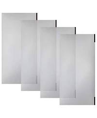Origami Magnetic Wire Shelf Liners for R4/R5 Series Storage Racks, (Set of 4)