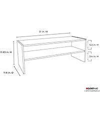 ClosetMaid 31-Inch Wide Horizontal Stackable Closet Storage Organizer, Espresso