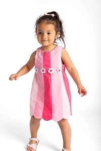 Florence Eiseman Big Girls Poplin Panel Dress