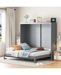 Streamdale Furniture Full Size Murphy Bed Wall Bed