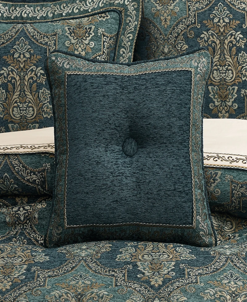 J Queen New York Nancy Solid Decorative Pillow, 18" x 18"