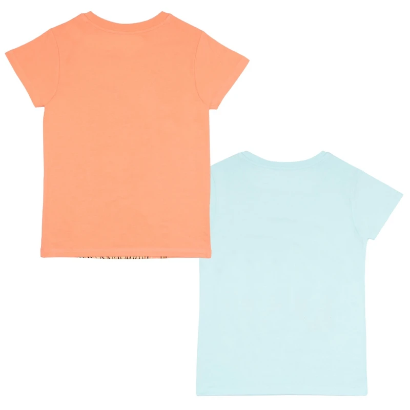 Disney Girls Moana and Friends 2 Pack T-Shirt