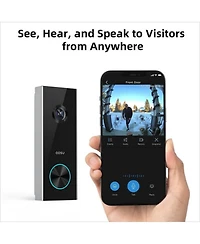 Aosu V8P Wireless 2k Battery Powered Video Doorbell Camera