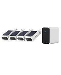 Aosu C8S-4H 4k Solar Security Cam 32gb Homecortex 4 Cam Kit