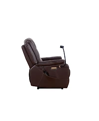 Streamdale Furniture Zero Gravity Power Recliner with Massage, Heat, Usb, and Phone Holder
