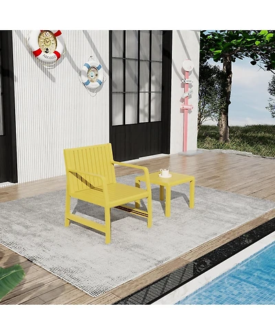 Streamdale Furniture Summer 2-Piece Indoor/Outdoor Patio Conversation Set