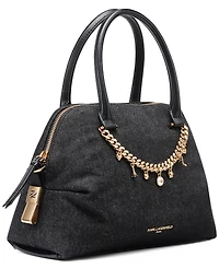 Karl Lagerfeld Paris Charlaine Medium Satchel Handbag