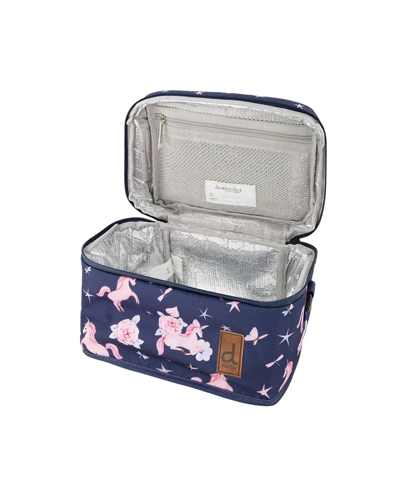 Deux par Deux Little Girl Unicorn Charming Practical Spacious Lunch Box