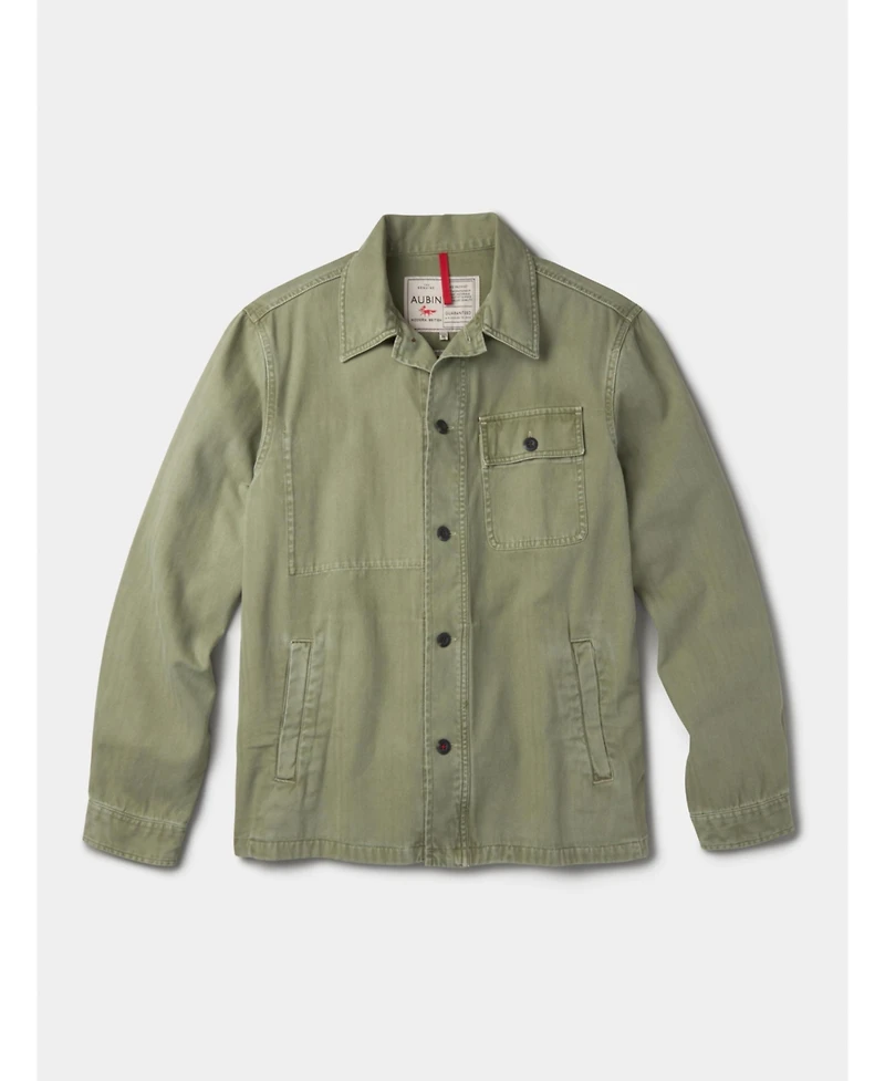 Aubin Men's Dowse Long Sleeve Relaxed Worker Jacket