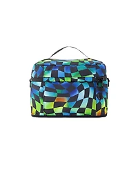 Deux par Deux Little Boy Checkered Adventure Functional Lunch Box