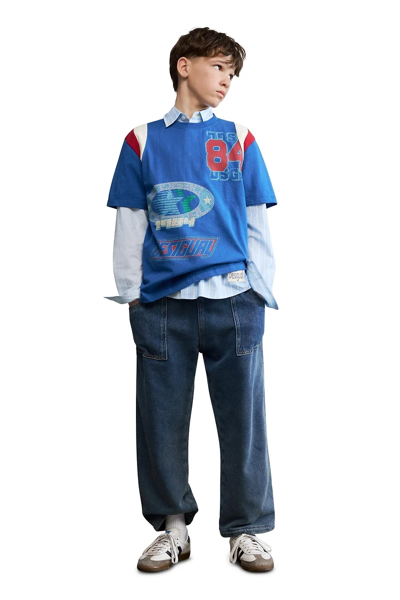 Desigual Boys Boys's Printed cotton T-shirt