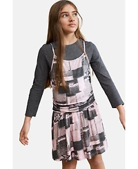 Desigual Girls's 2-in-1 printed dress