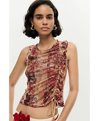 Desigual Women's Printed sleeveless t-shirt