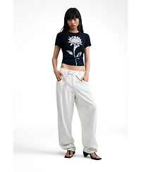 Desigual Women's Floral Print T-Shirt