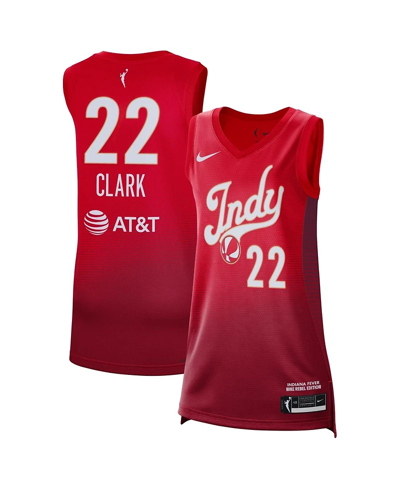 Nike Men's and Women's Caitlin Clark Red Indiana Fever Victory Jersey