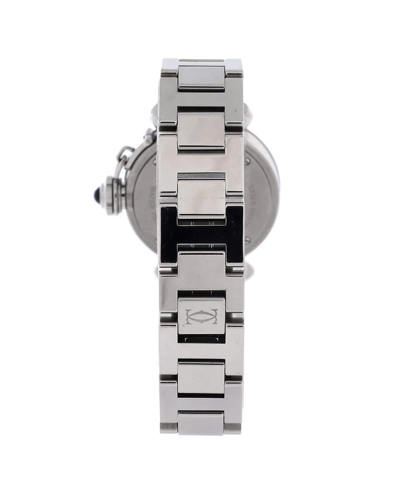 Pre-Owned Cartier Miss Pasha Quartz Watch in Stainless Steel 27mm