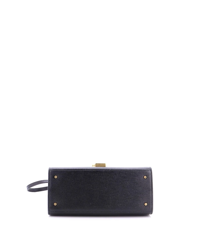 Pre-Owned Saint Laurent Medium Cassandra Top Handle Bag Leather