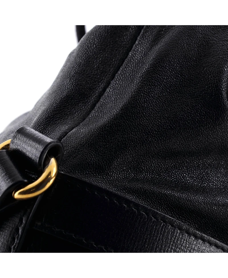Pre-Owned Gucci Small Horsebit 1955 Bucket Crossbody Bag Leather