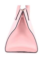 Pre-Owned Prada Small Monochrome Tote Saffiano with City Calf