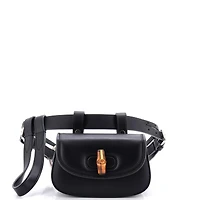 Pre-Owned Gucci Mini Bamboo 1947 Belt Bag Leather