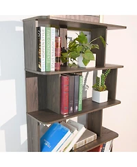 Streamdale Furniture Tier Open Bookshelf Mdf Display Shelving