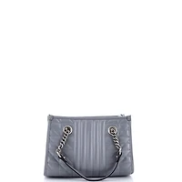Pre-Owned Gucci Small Gg Marmont Aria Chain Shopping Tote Mixed Matelasse Leather