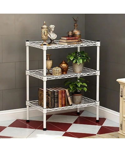 Streamdale Furniture 3-Tier Metal Storage Rack