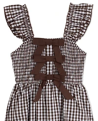 Speechless Girls' 7-16 Gingham Sleeveless Dress