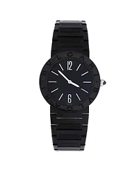 Pre-Owned Bvlgari Quartz Watch in Pvd Stainless Steel 33mm