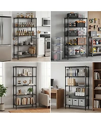 Streamdale Furniture 5-Tier Heavy-Duty Wire Shelving Unit - Metal Storage Rack