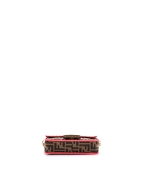 Pre-Owned Fendi Mini Baguette Nm Bag Zucca Canvas