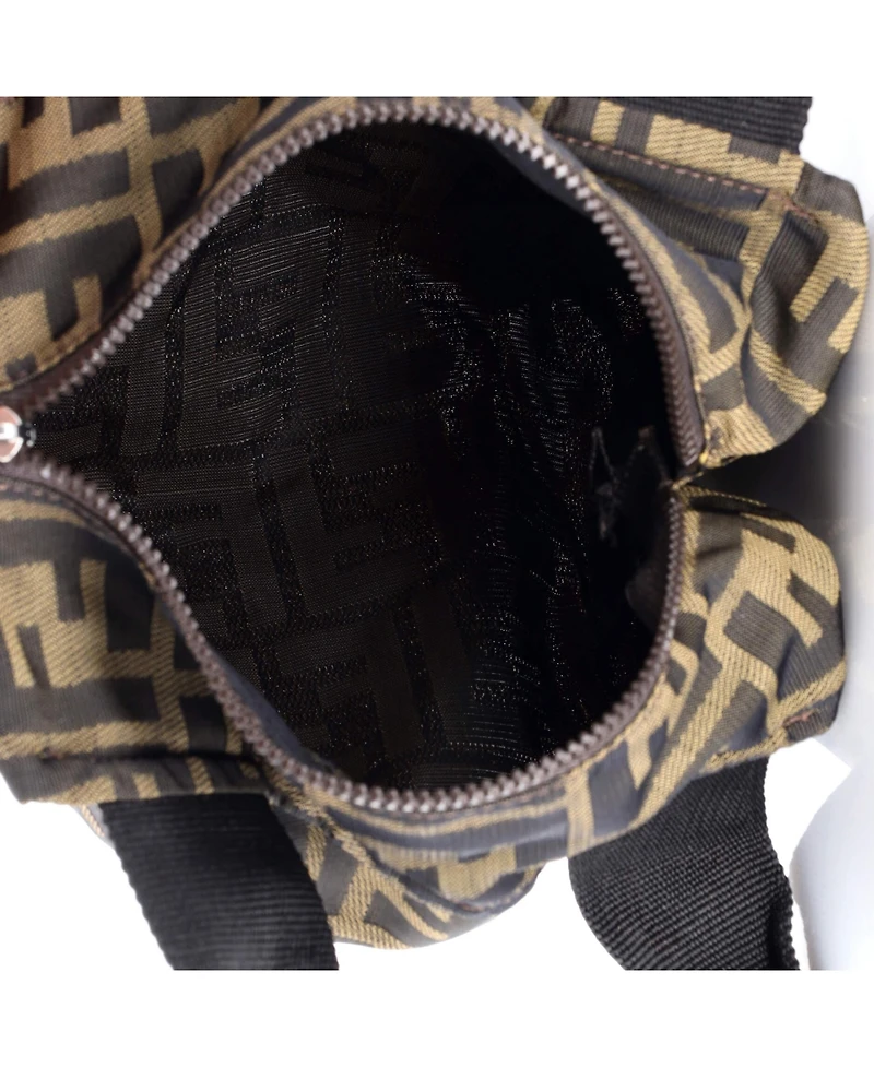 Pre-Owned Fendi Mini Vintage 1925 Cosmetic Tote Zucca Canvas