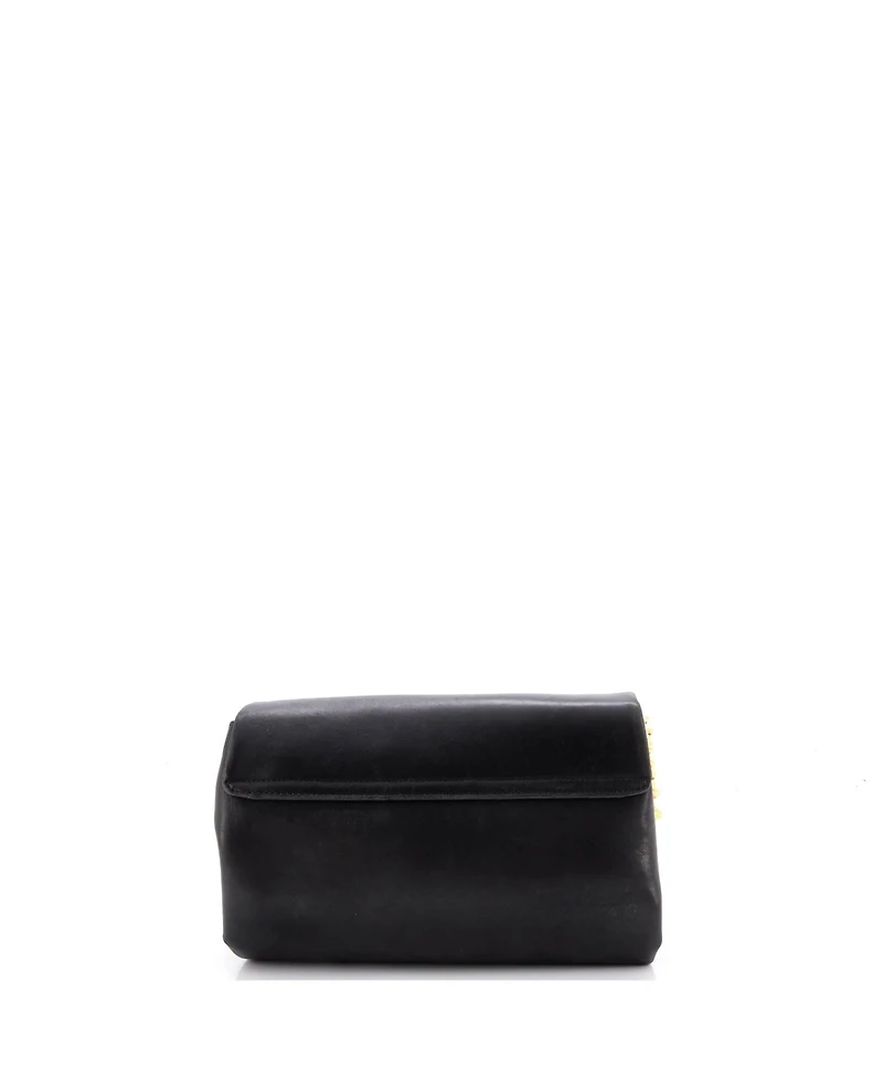 Pre-Owned Versace Palazzo Medusa Flap Bag Leather