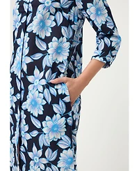 Olsen Women's Floral Tunic Shirt Dress