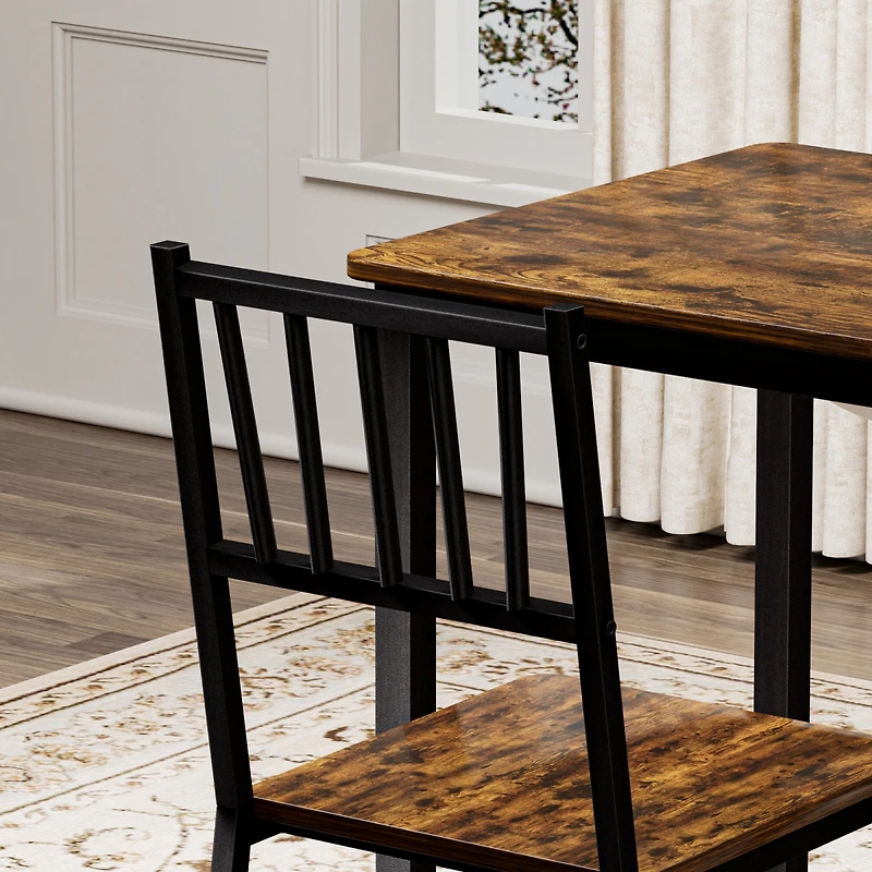 Streamdale Furniture Rustic Bar Table Set with 2 Chairs