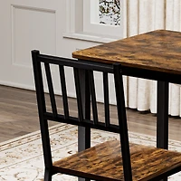 Streamdale Furniture Rustic Bar Table Set with 2 Chairs