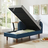Streamdale Furniture 65" Storage Chaise Lounge Sofa