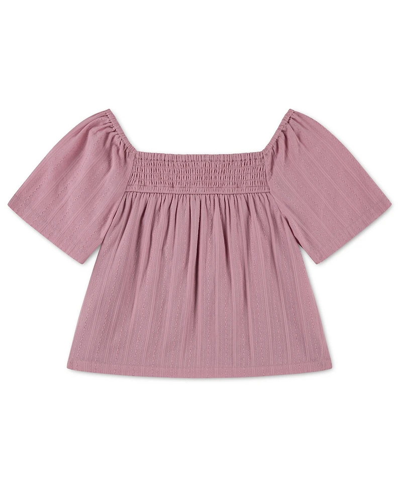 abercrombie kids Girls' 7-16 Short-Sleeve Boho Swing Top