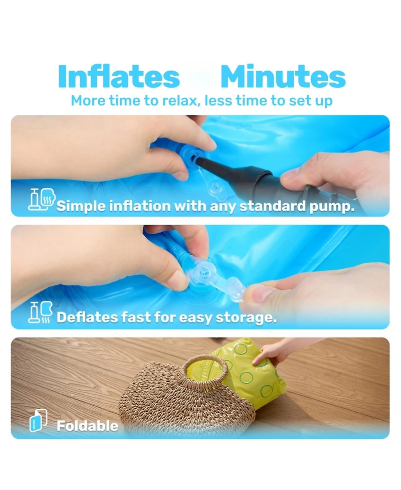 Gnuadz Inflatable Whale Pool Tent Kids Water Fun