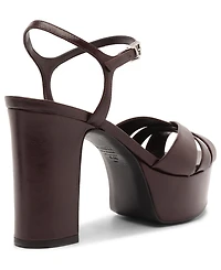 Schutz Women's Keefa Round Toe Sandals
