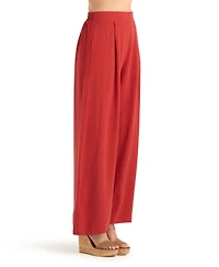 Bcx Women's Mid-Rise Wide-Leg Pull-On Pants
