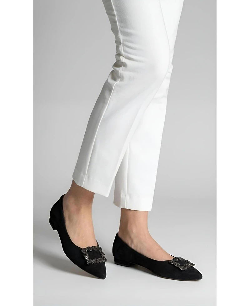 Menina Step Women's Tiara Noir Flat