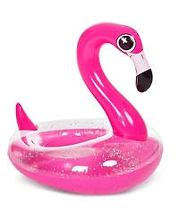 Gnuadz Inflatable Flamingo Pool Float Tube Glitter Adults Beach Lake Summer Party