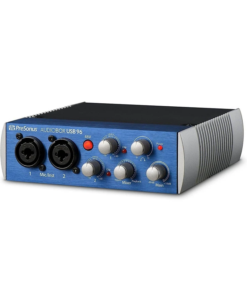 PreSonus AudioBox 96 Usb 2x2 Recording Bundle