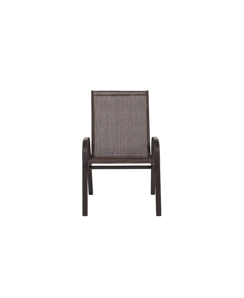 Streamdale Furniture 6piece Patio Chairs with Armrest and High Backrest.