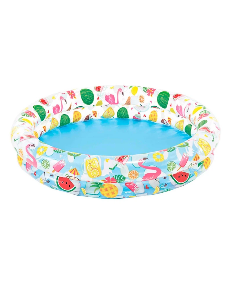 Gnuadz Inflatable Stars Kiddie 2 Ring Pool