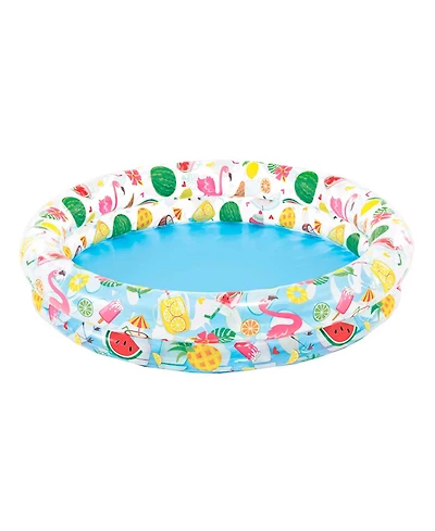 Gnuadz Inflatable Stars Kiddie 2 Ring Pool